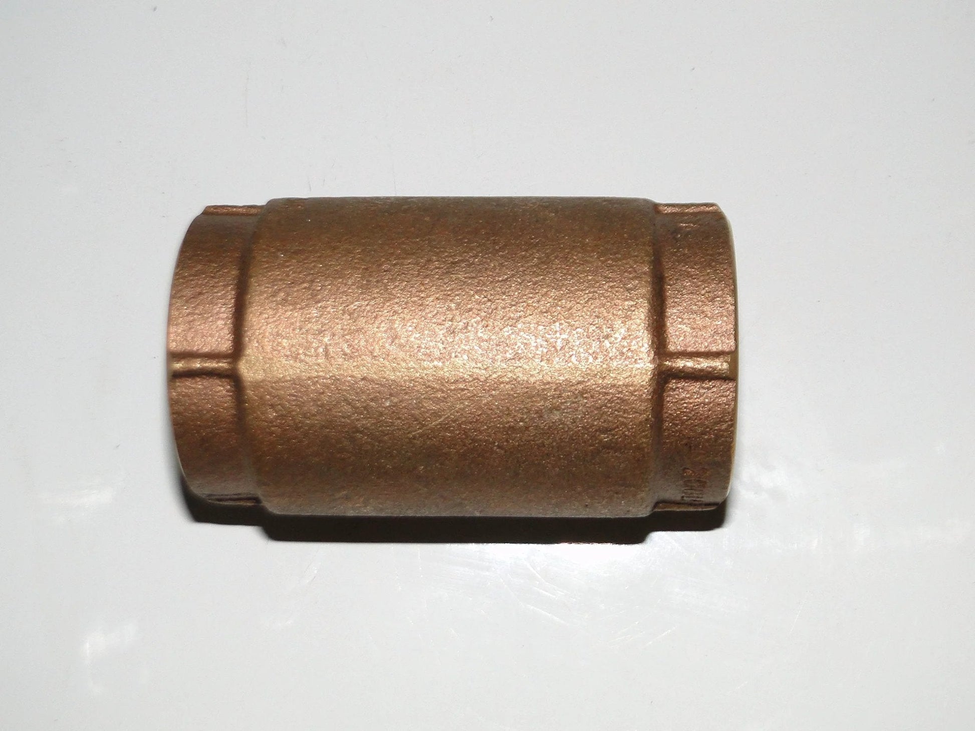 No Lead Brass Check Valve 1 Inch NPT For Water Well Pump And Pressure Tank Installation 200 Lb Series Ideal For Jet Pumps Or Down The Well Bronze Finish CVNL100BS American Granby