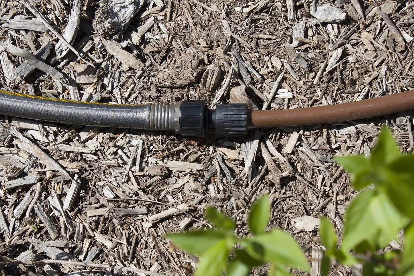 Effortless Drip Irrigation Tubing To Faucet Adapter One Half Inch To Three Quarter Inch FHT 3 Pack Reusable Connectors