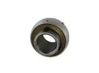 Front view of UC207-21C4HR5 high temperature insert ball bearing 1-5/16 in (33.34 mm) ID set-screw locking C4 clearance silicone seals.