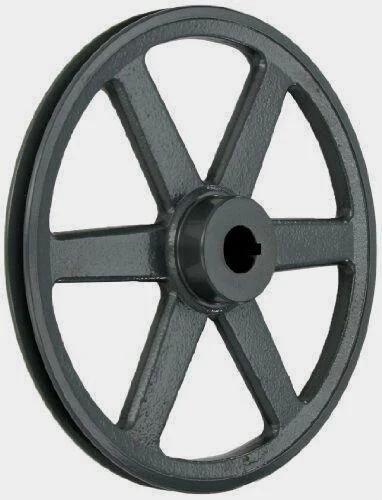 AK124 5/8" Bore OD 12.25", 1 Groove V-Belt Pulley Gear AK124-5/8" Cast Iron for 3L . 4L A - V belt