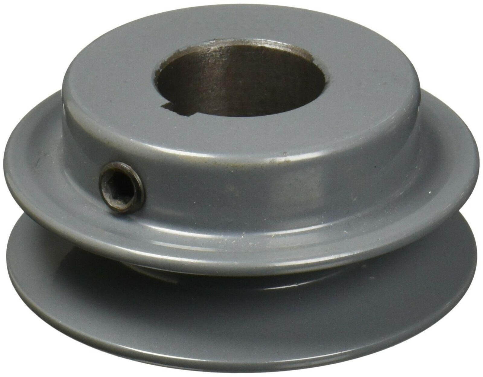 AK30 7/8" Bore Cast Iron Solid Sheave Pulley for V-belt size 3L, 4L OD: 3" ID: 7/8" AK3078 One Groove