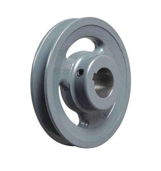 AK56 1-1/8" Sheave Pulley - 5.6" OD One Groove Pulley AK56 for V-Belts size 4L, A, AX, AK56118 (OD: 5.6" - ID : 1-1/8")