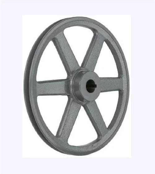 AK81 3/4" Bore OD 7.95" Cast Iron Pulley for V-belt size 3L, 4L OD 7.95" (8")