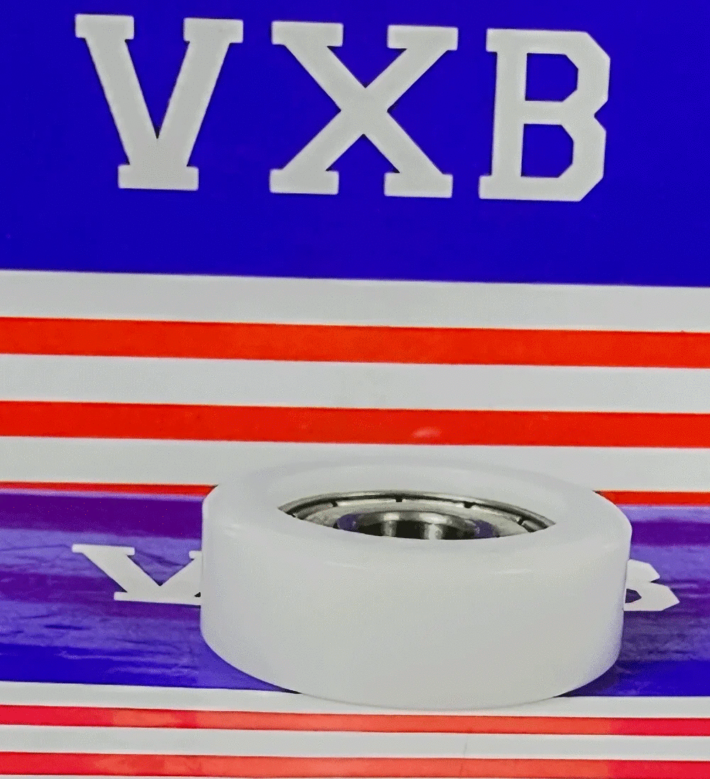 Acetal/POM Plastic Bearing 5x18x5mm Double Shielded White Bearing