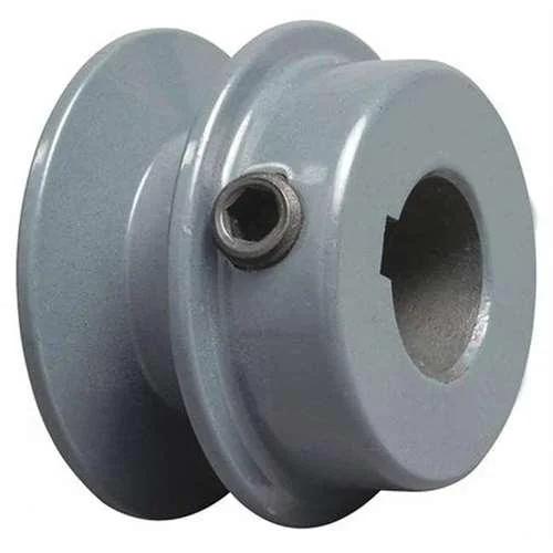 BK25 5/8" Bore cast iron Solid Pulley - 2.5" OD for V-belts size 4L, 5L