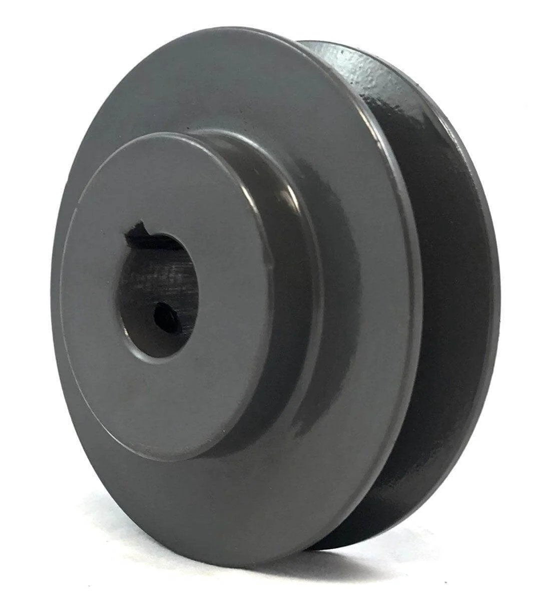 BK40-7/8" Bore Solid Pulley - OD: 4" for V-belts cast iron size 4L