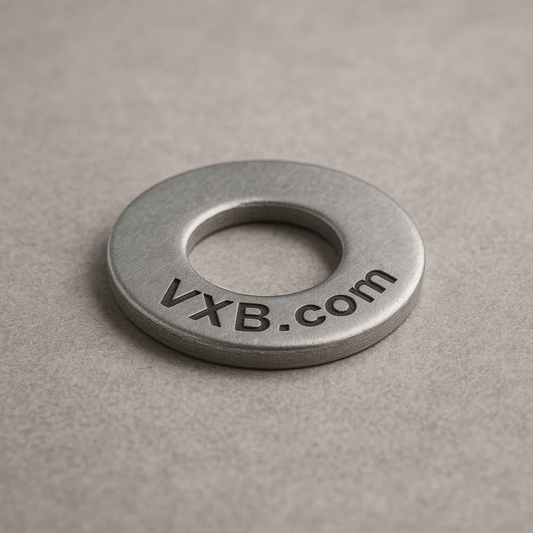 25-Pack M8 Stainless Steel Flat Washers for Screws - Grade 304 Stainless Steel