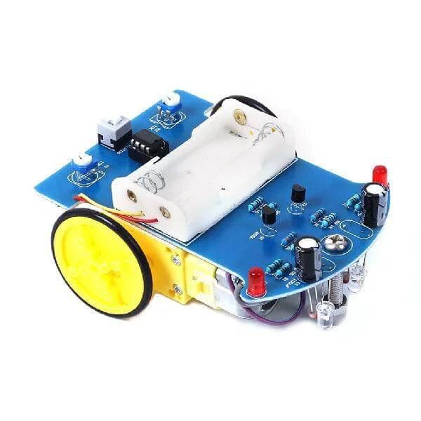 DIY Battery Operated Line Tracking Smart Toy Car Kit 42Q
