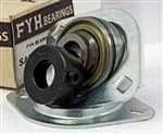 FYH Bearing SAPFL204 20mm Stamped steel oval 2-Bolt Flanged Mounted Bearing with set screws and flange unit