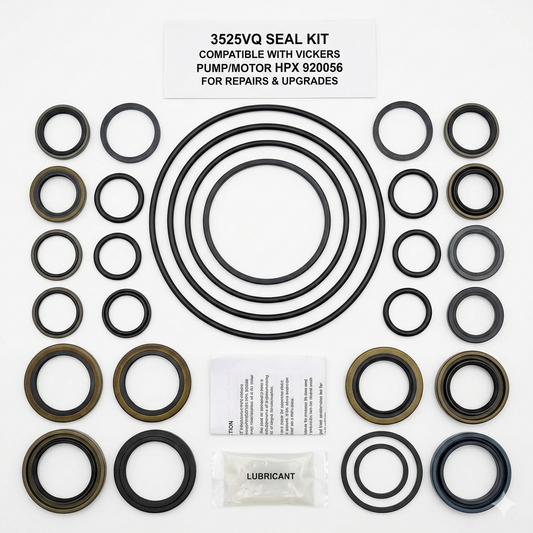 3525VQ Seal KIT Hydraulic Compatible with Vickers Pump Hydraulic Motor HPX 920056 replacement for repairs, upgrades, and daily use with correct sizing, strong fit, and smooth operation in home shop and light industrial setups