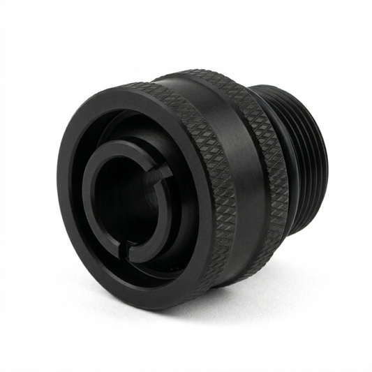 1/2 Inch ID By 3/4 Inch OD Compression Fitting For PC Water Cooling Rig, Black Brass, G1/4 Ports, Leak Free High Flow Connector For PVC Tubing And Works With Custom PC Water Cooling Loops For Leak Free Performance