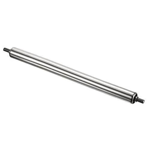 Gravity Conveyor Roller 1" Diameter 12" inch Long Stainless Steel
