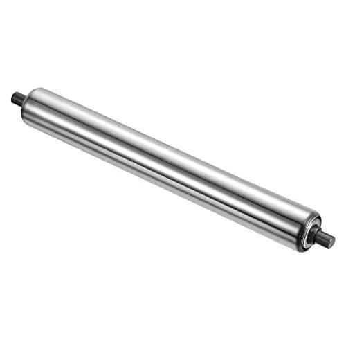 Gravity Conveyor Roller 1.5" Diameter x 16" Length - Stainless Steel