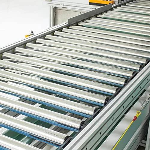 Gravity Conveyor Roller - 2" Diameter x 10" Length - Stainless Steel