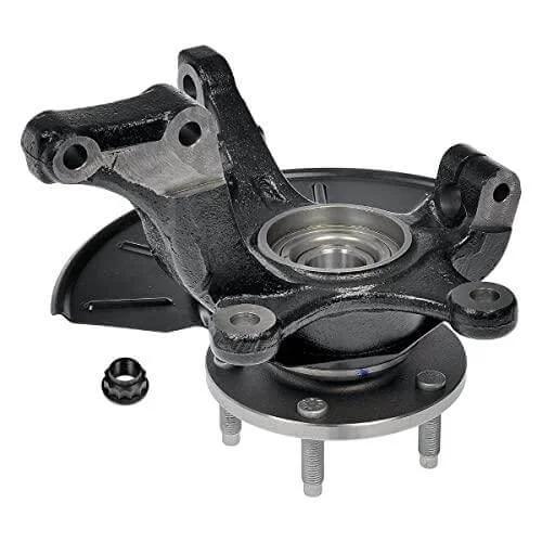 KN798406PR Front Steering Knuckles & Wheel Bearing Hub Assembly 5 Lugs Pair 2 Driver and Passenger Side Replacement for 2005-2012 Ford Escape 2005-2011 Mercury Mariner 2005 Mazda Tribute FWD