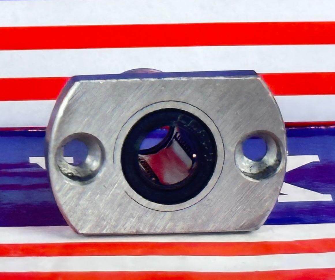 LMH8UU 8mm Flanged Ball Bushing CNC Linear Motion 8x15x24mm