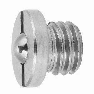 M12 11.5mm Stainless Steel Threaded Flanged Ball Spring Plunger