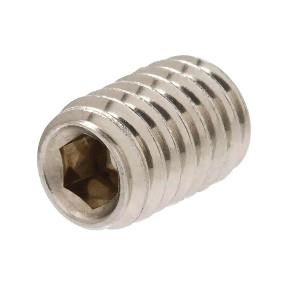 M6 x 6mm - Hexagon Headless Screw - Stainless Steel
