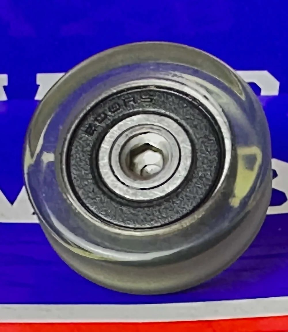 PU17x50x18 C2 L12 Green PU Covered Bearing M10 Stud