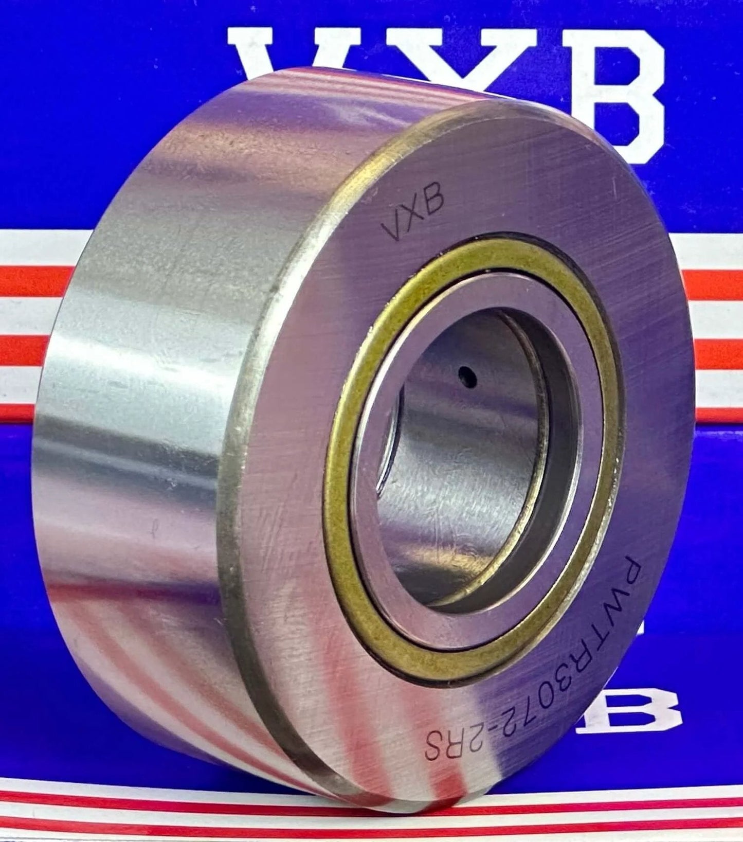 PWTR3072-2RS-XL Track Rollers Bearing Cam Follower - Cylindrical Roller Set - 2 Rubber Seal 30x72x29mm
