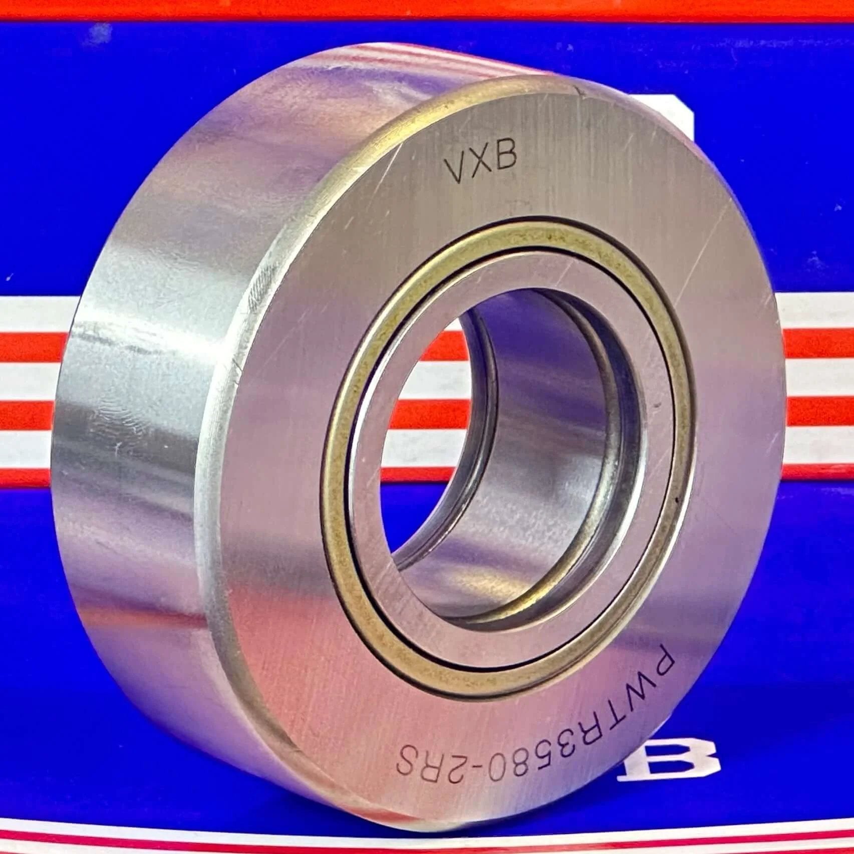 PWTR3580-2RS-XL Track Rollers Bearing Cam Follower - Cylindrical Roller Set - 2 Rubber Seal 35x80x29mm