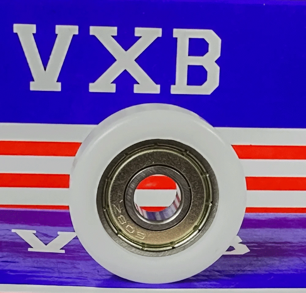 Plastic Bearing POM4x13x4ZZ White Bearing