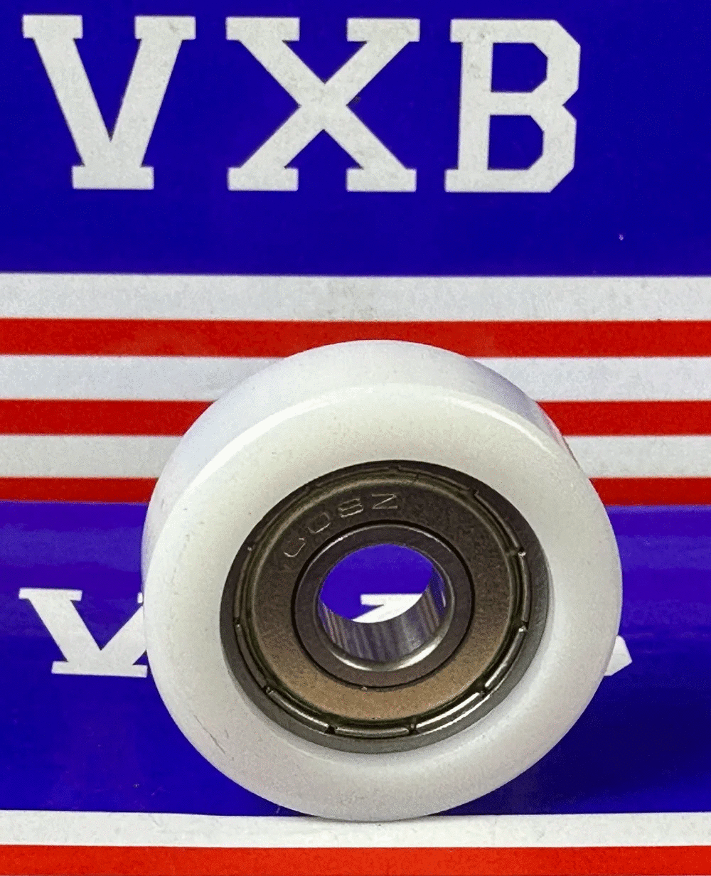 Plastic Bearing POM4x13x4ZZ White Bearing