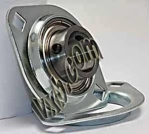 SBPFL207-23 Pressed Steel Bearing 2-Bolt 1 7/16 inch Flanged Mounted
