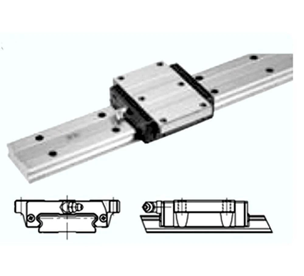 SGW21TEB NB made in Japan 21mm Miniature Square Slide Unit Block - Seals Linear Motion
