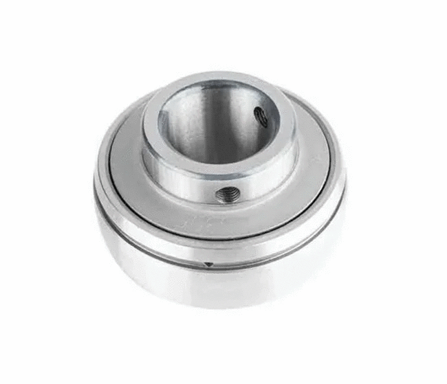 SSUC205-16 Stainless Steel Insert 1" Bore Ball Bearing close-up view showing design and features.