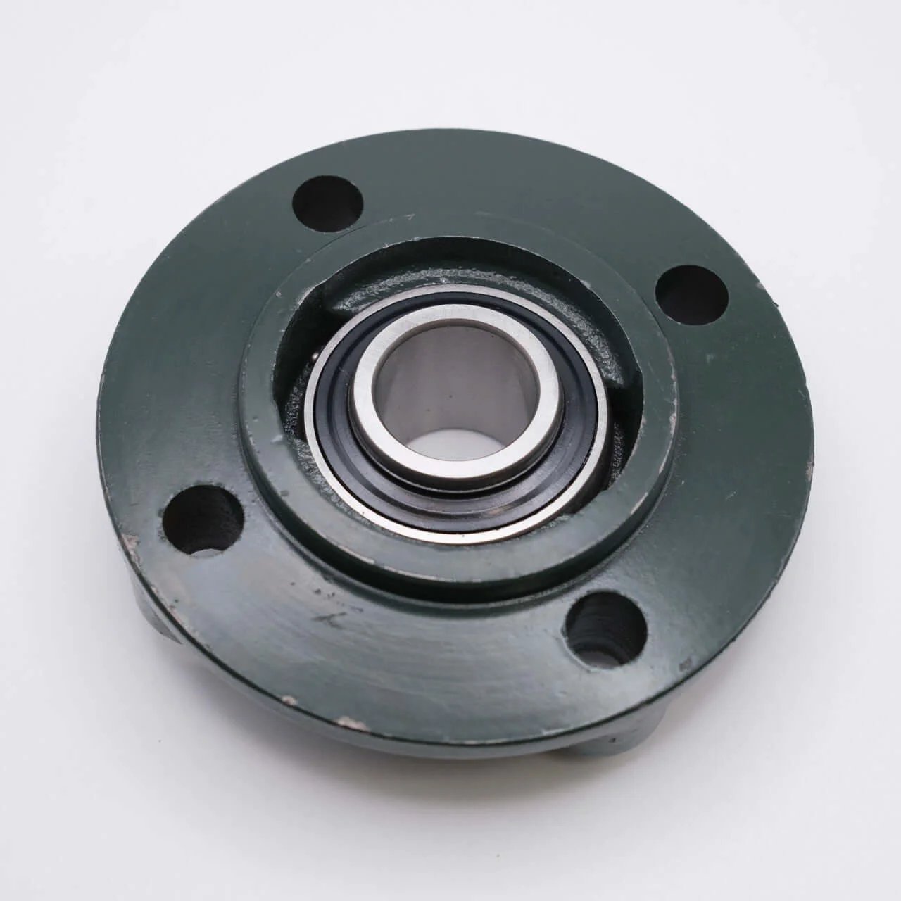 UCFC210 50mm Round Flanged Bearing Mounted Bearing VXB showing a round cartridge and four-bolt flange design.