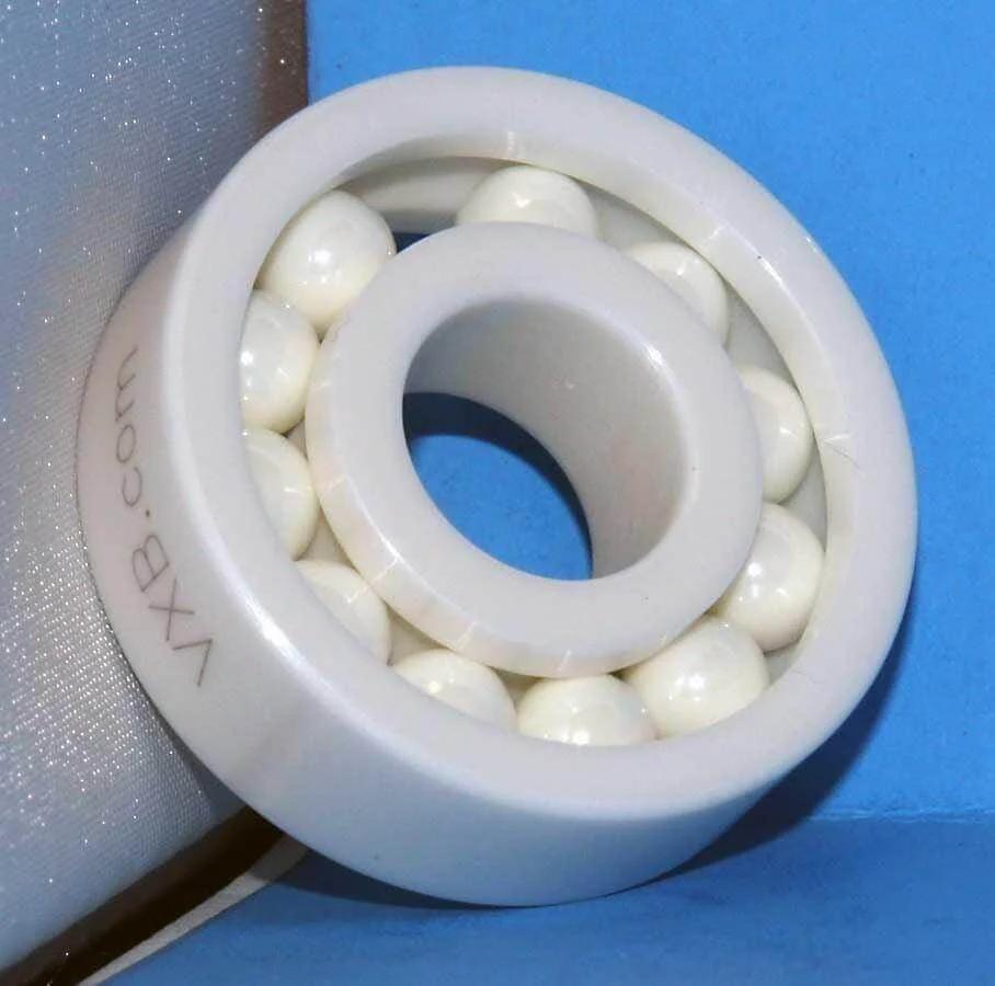 Pack of 12 Full Complement Full Ceramic 6205 ZrO2 Ball Bearings 25x52x15mm