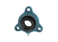 1-inch Narrow Eccentric Collar Flange, Single Malleable & Ductile Iron Shaft Adapter for Offset Mounting, Pipe and Bearing Housings, KHTM205-16 Replacement