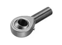 Single rod end bearing POS4 lubrication-type insert with right-hand male thread, POS4 metric series, 4 mm bore, zinc chromate finish