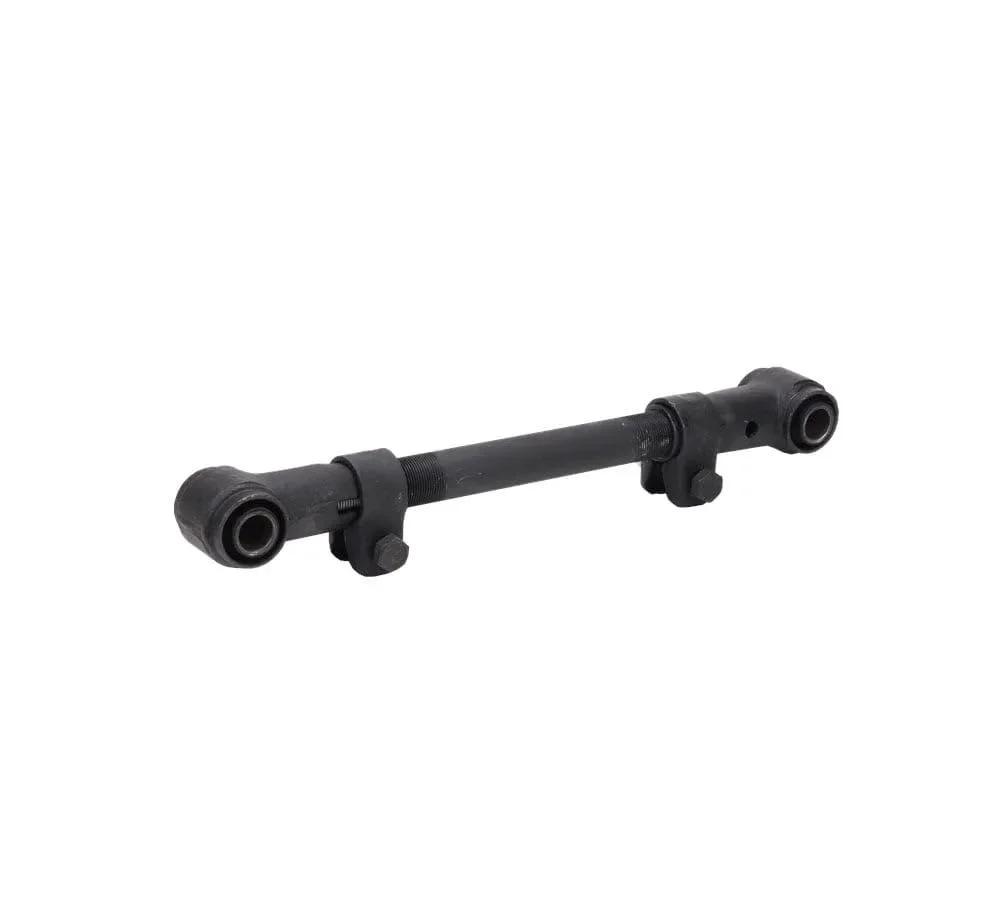 18.50"-21" Adjustable Torque Arm/Rod, Black, Rubber Bushings Replaces Mack 0587-25731, 0587-25751, shown side view