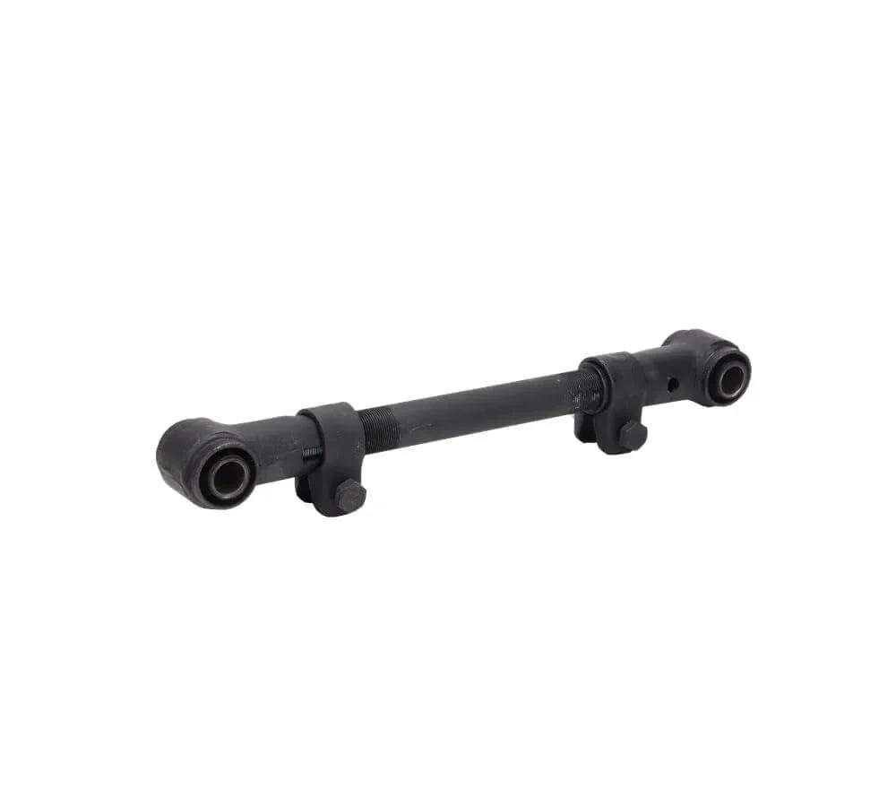(2 Pack) 18.50"-21" Adjustable Torque Arm/Rod, Black, Rubber Bushings, for Truck Suspension
