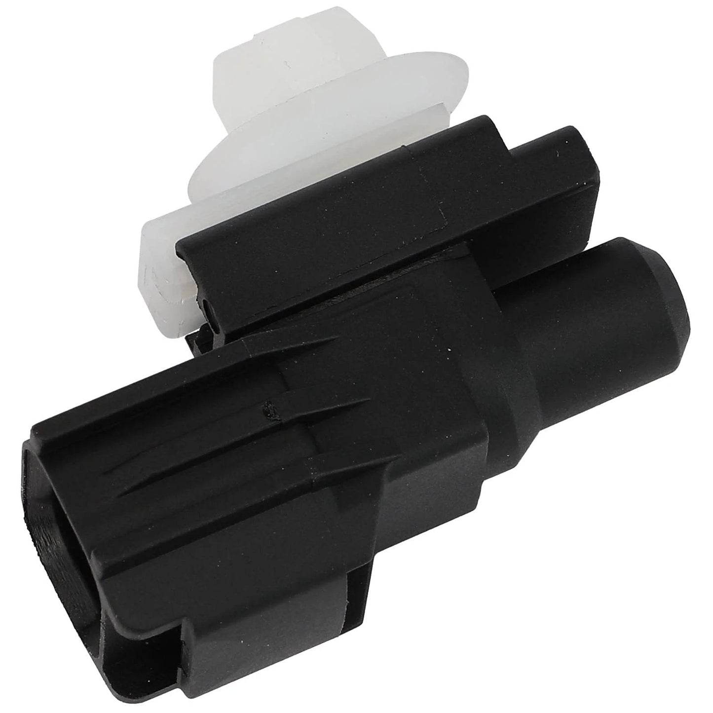 Air Temperature Sensor Replacement For Toyota Cars And Subaru SUVs Like Camry RAV4 Corolla, mounted view showing connector and plug design.