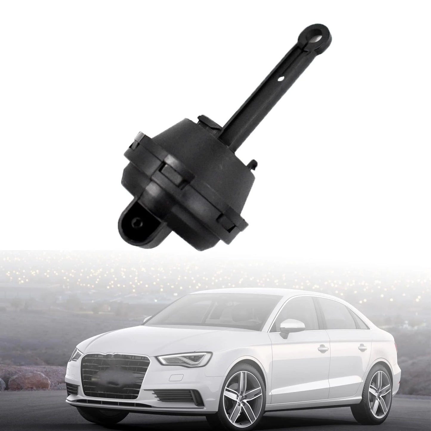 Valve Vacuum Unit Actuator 038131501E Replacement for ALH 1.9L TDI Engine 1998 2003, black plastic component with lever.