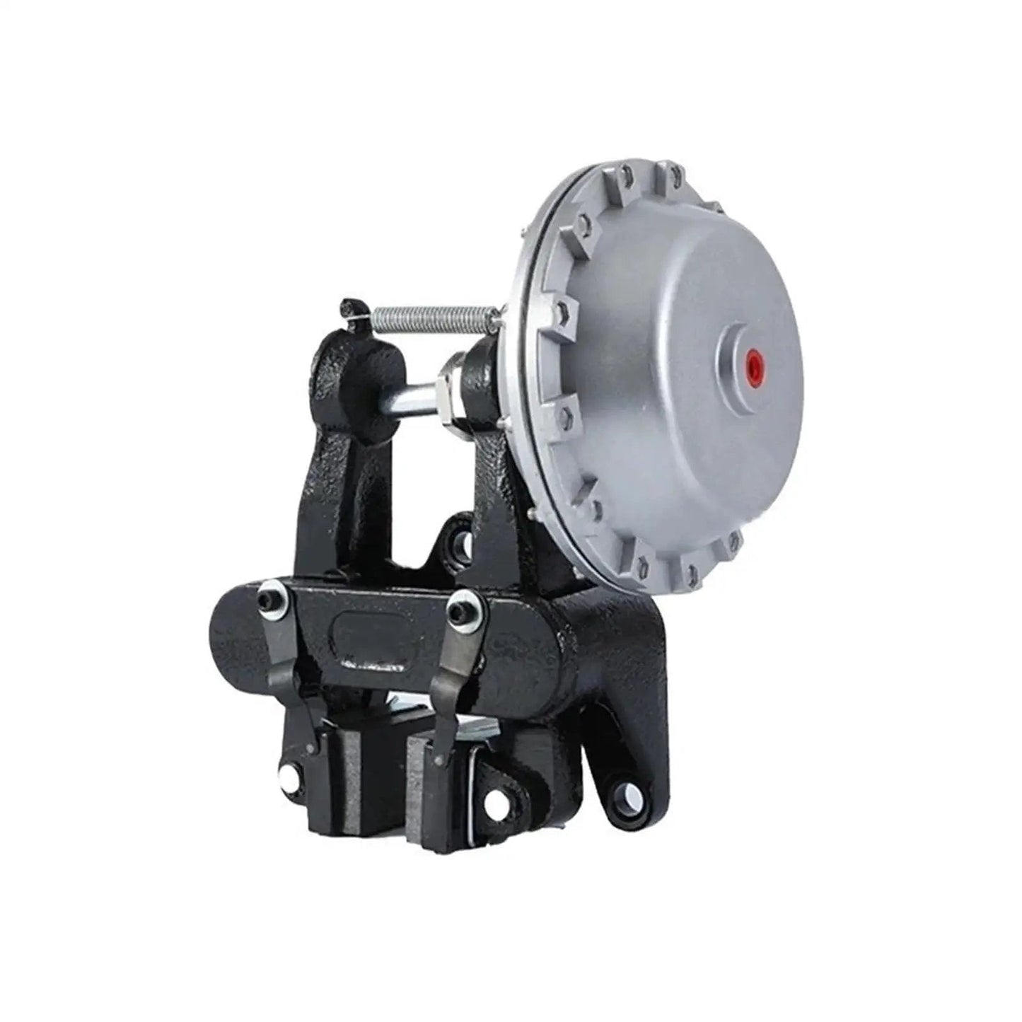 Durable alloy pneumatic disc brake clamp delivers reliable high frequency performance with excellent heat dissipation and a compact footprint