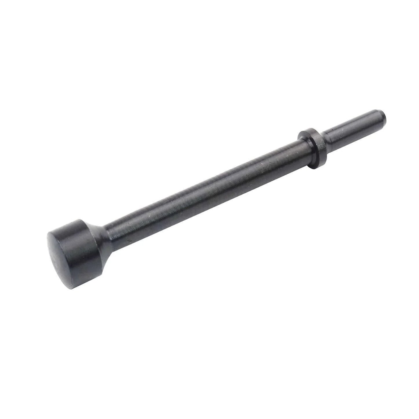 Single chisel from 3Pcs Smoothing Pneumatic Air Hammer Pneumatic Chisel bit Set, alloy steel, side view, 250mm length