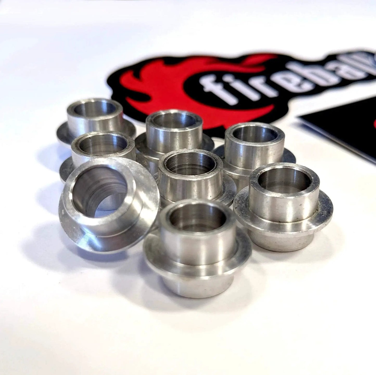 Aluminum Self Centering Bearing Spacers 8 Pack For Inline Skates Roller Skates Scooters Skateboards And Longboards 8mm Wheel
