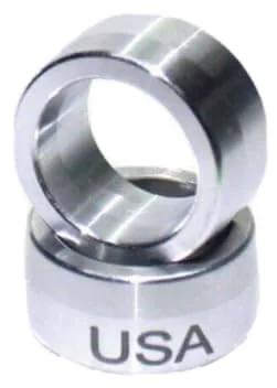 Hardened 6061-Billet Intermediate Shaft Bushings Steering Column Sleeve Aluminum USA for Dodge Ram 2003-2019 1500/2500/3500/4500/5500