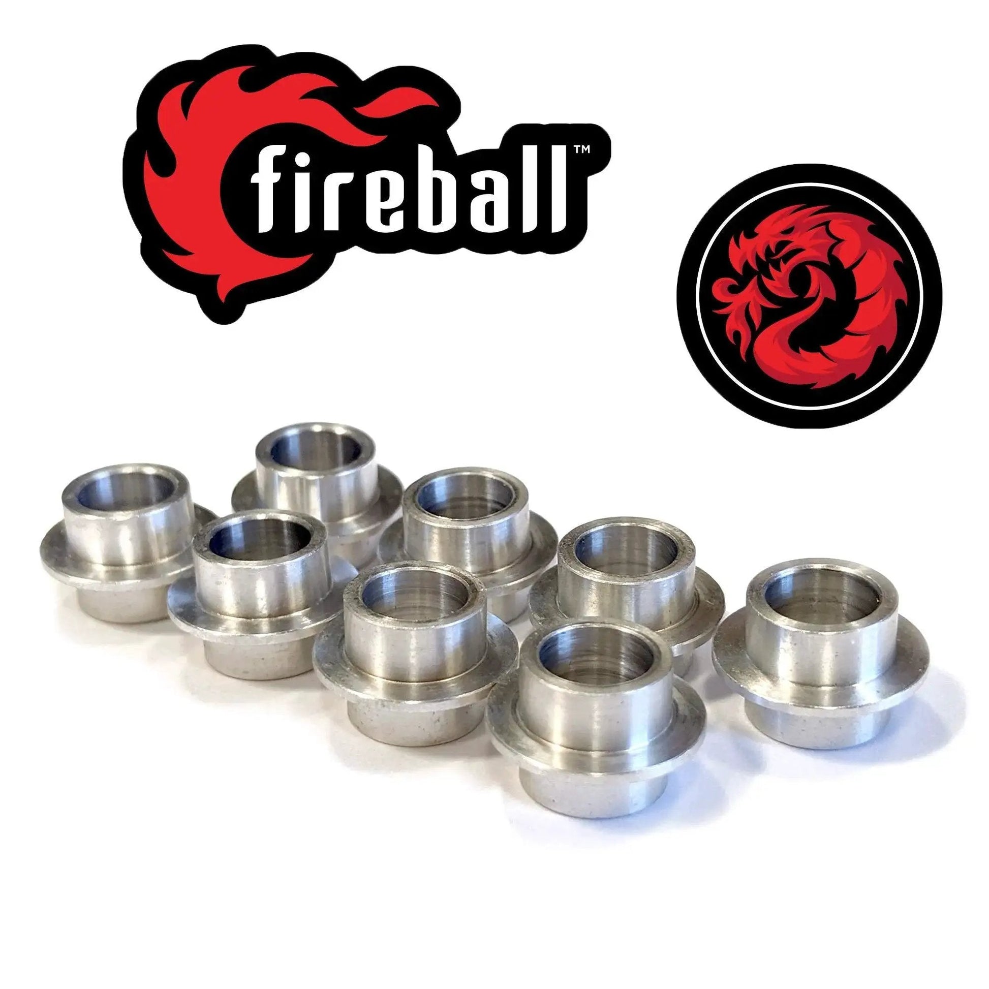 Aluminum Self Centering Bearing Spacers 8 Pack for Inline Skates Roller Skates Scooters Skateboards and Longboards 8mm Wheel Spacers