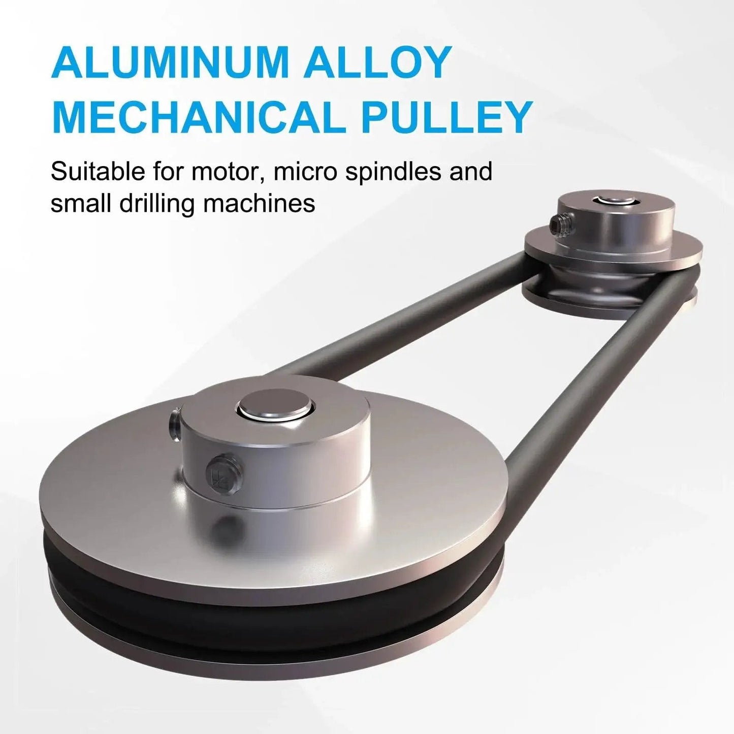 Aluminum Fixed Bore Pulley 6mm Bore 30mm Outer Diameter With 7mm Groove For 5 6mm PU Belts Ideal For Small Motors Micro Spindles Model Transmissions