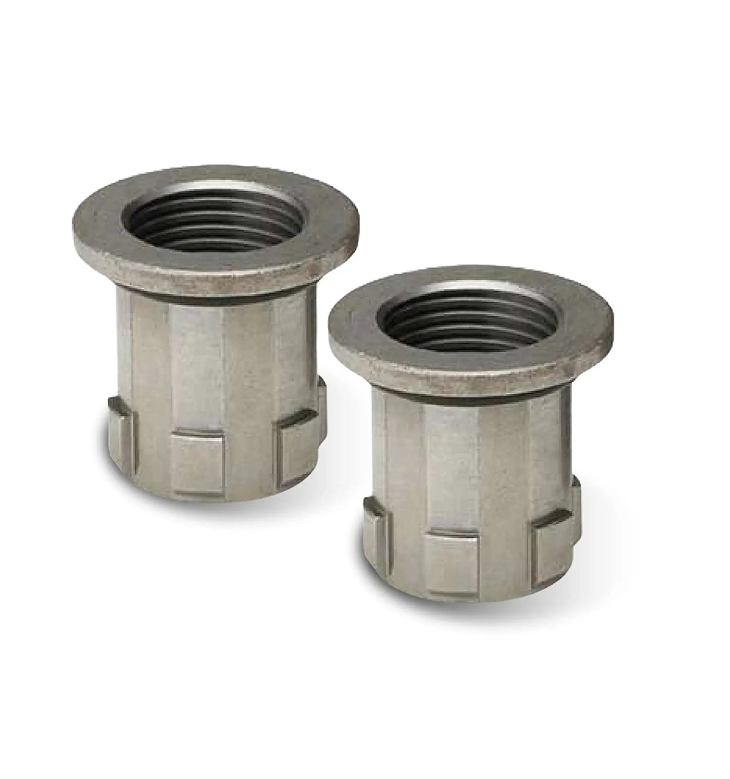 Fast Caliber Swap Die Bushings, 2 Pack, Lock-N-Load System By Hornady for quick die changes on any reloading press, durable aluminum build