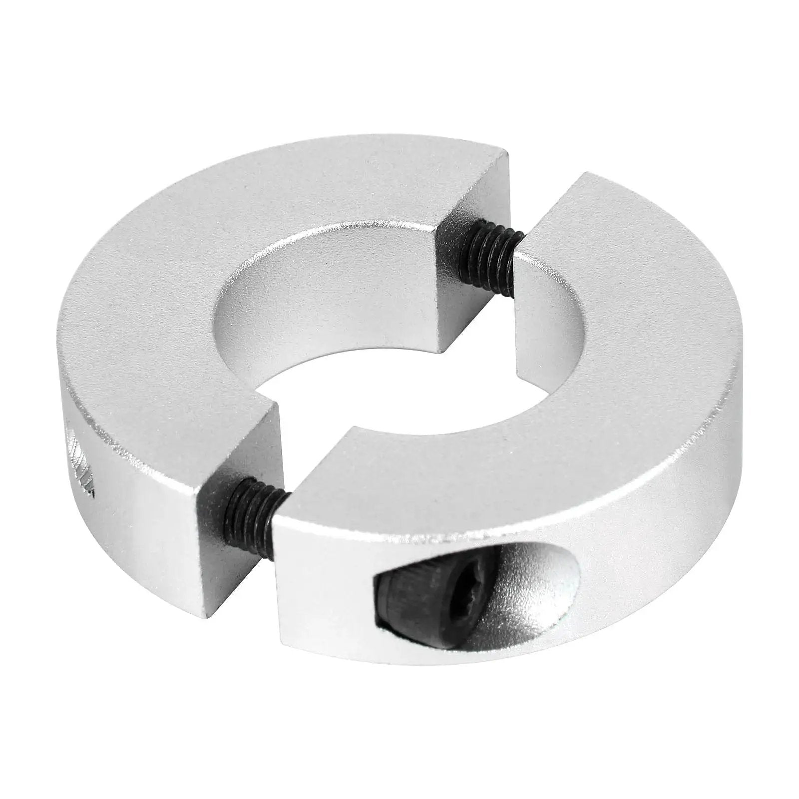 Pack Of Four Split Shaft Collar Bore 14mm Aluminum Alloy Two Halves Clamping Collar For Shaft With 35mm Outer Diameter and M4 Set Screws