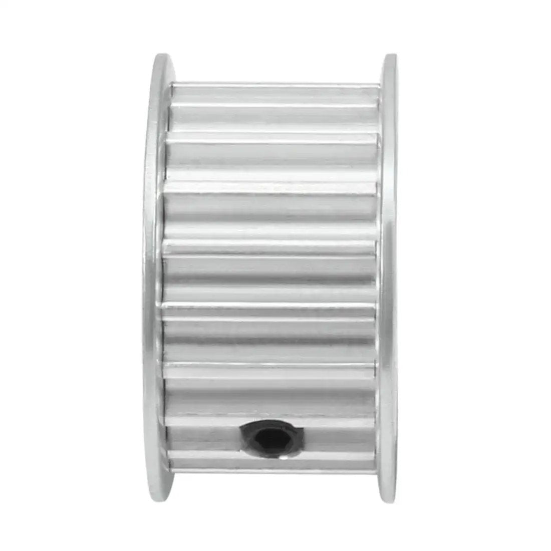 High Precision Aluminum Timing Belt Pulley With 20 Teeth 8mm Bore And 5mm Pitch, side view for 15mm timing belts