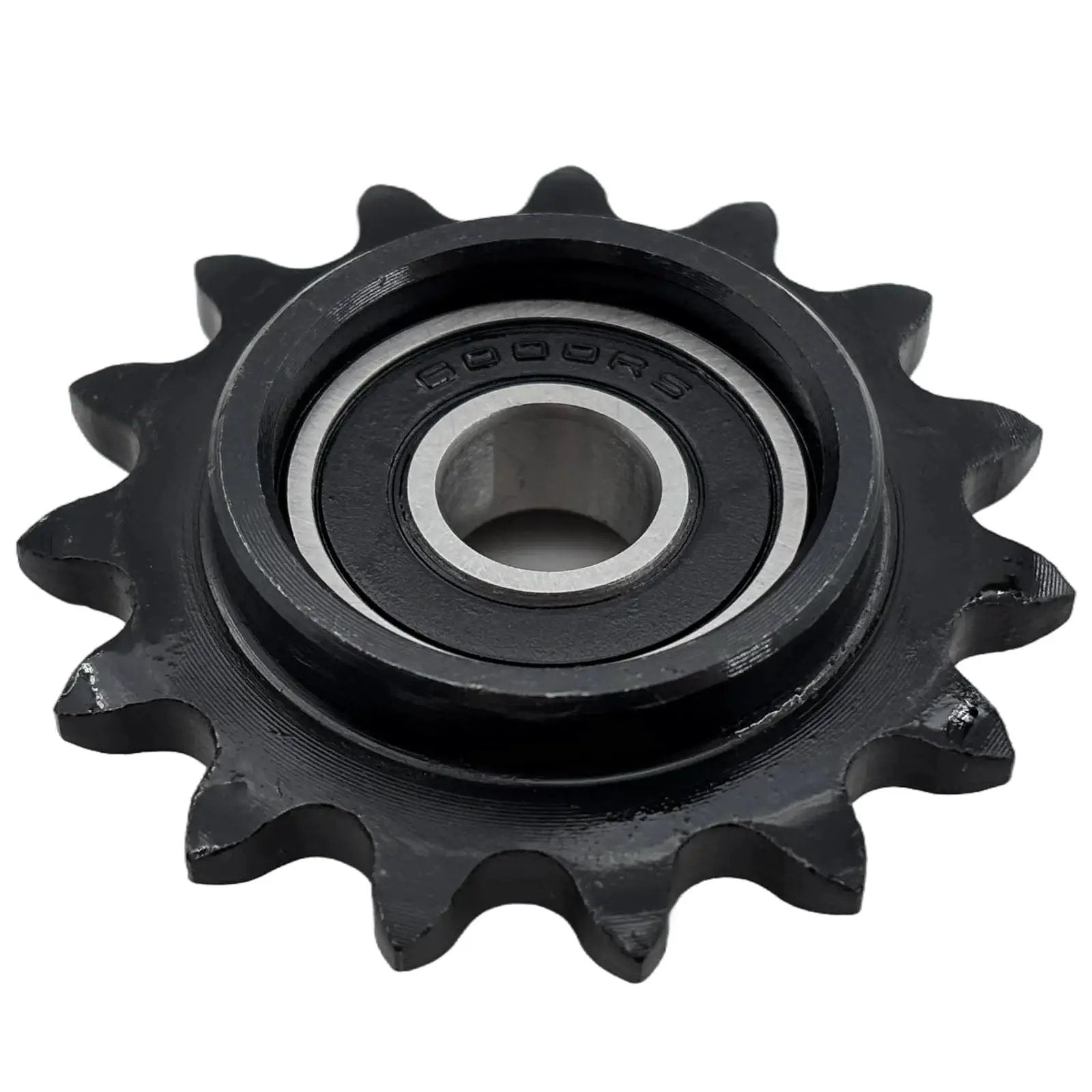 ANSI 35 Roller Chain Idler Sprocket Type C Built Tough Heavy Duty For Three Eight Inch Pitch With Ten Millimeter Bore And Fifteen Teeth