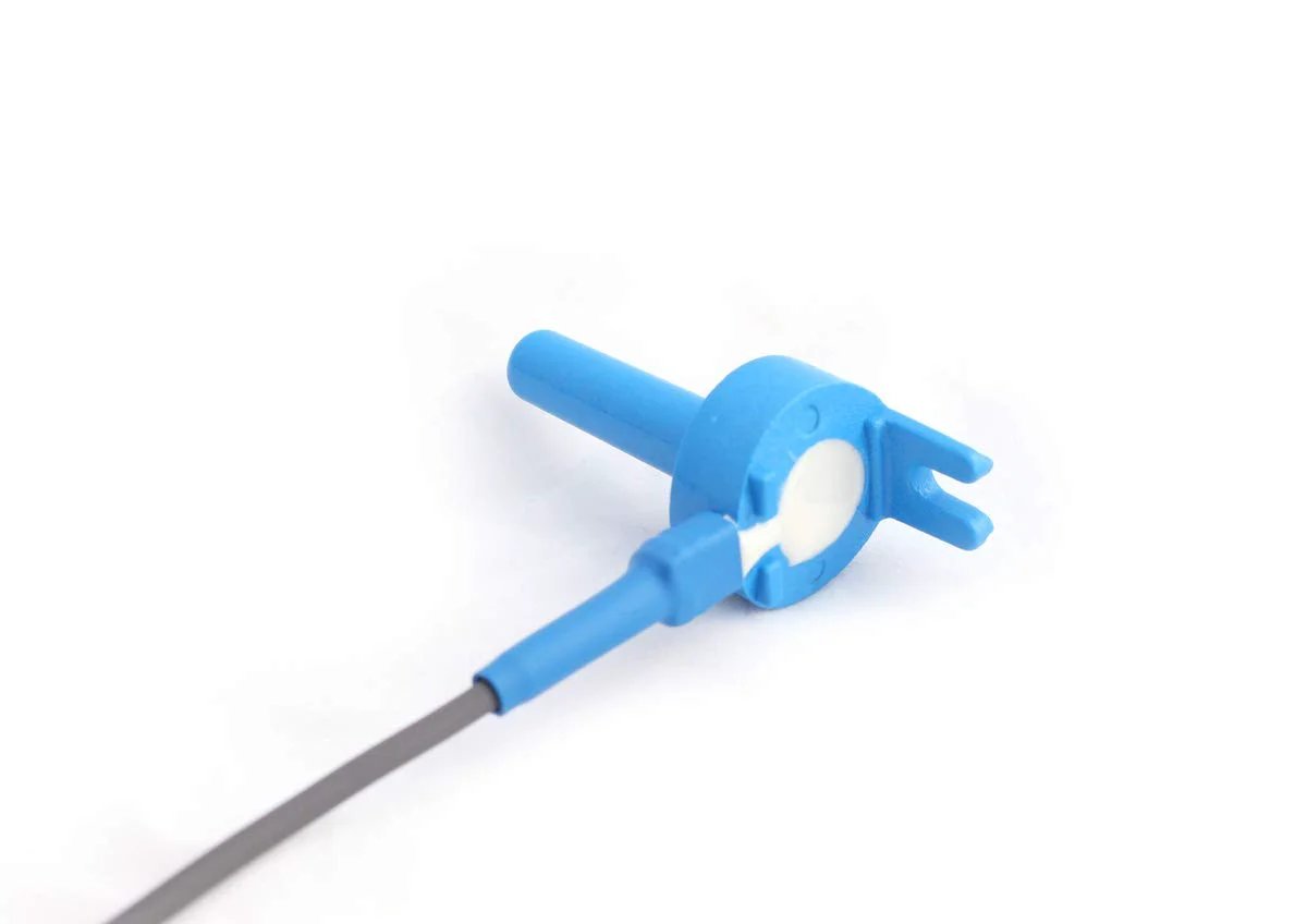 Water Air And Solar Temperature Sensor Replacement For Jandy And Zodiac AquaLink RS, blue sensor with connector and cord.