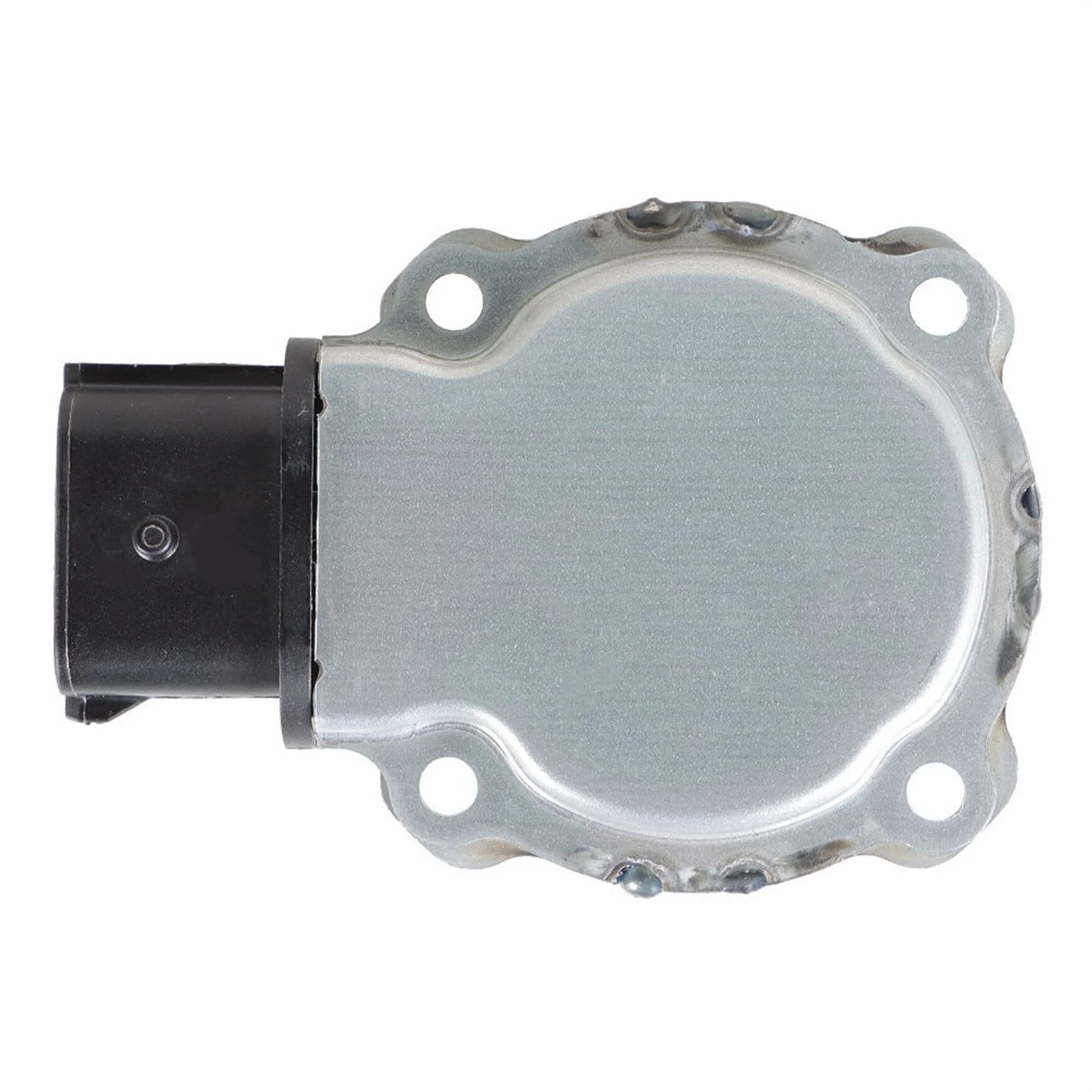 Automatic Transmission Clutch Actuator Replacement For Ford Fiesta Focus 2011 2017 Auto Transmission Gear Shifter Actuator Replacement Silscvtt viewed from the top, showing the metal body and connector.
